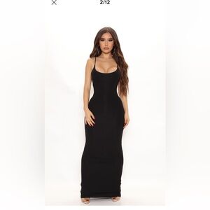 Ajay Maxi Dress - Black